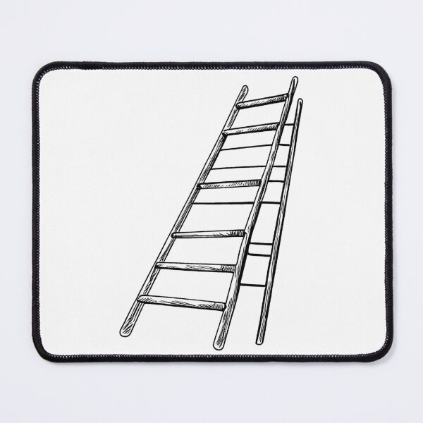 Item preview, Ladder Line Drawing designed and sold by GeoSketchWear.