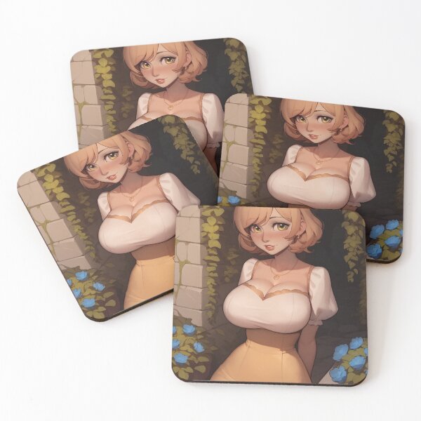Item preview, Cute Milf in a Garden designed and sold by WaifuBrowser.