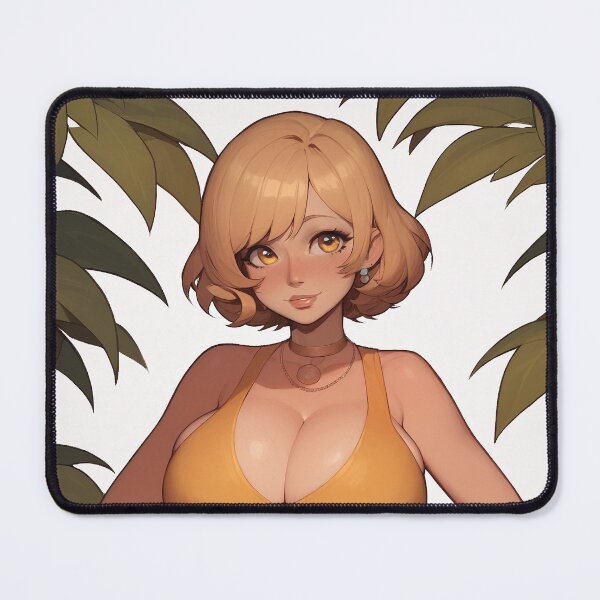 Item preview, Beautiful Hot Blonde in a Garden designed and sold by WaifuBrowser.