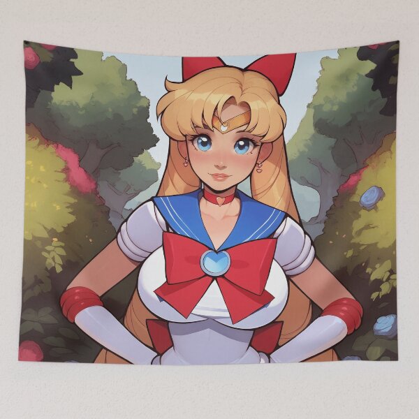 Item preview, Cute Schoolgirl Sailor Woman designed and sold by WaifuBrowser.