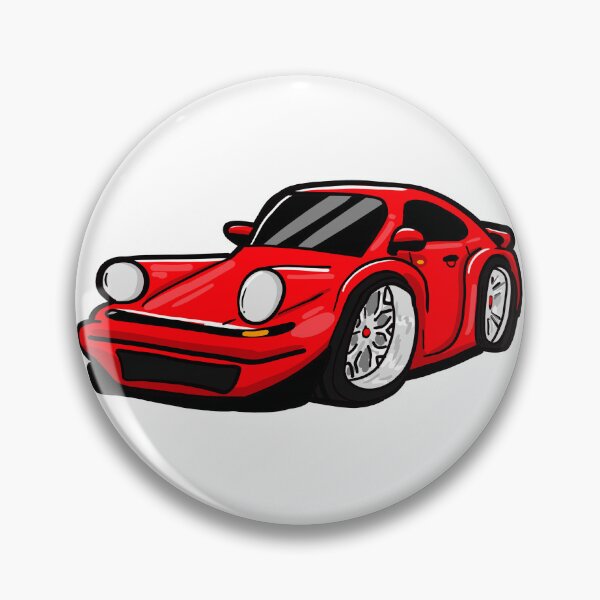 Artikelvorschau, Rotes Rennauto entworfen und verkauft von MonkiFlipp.