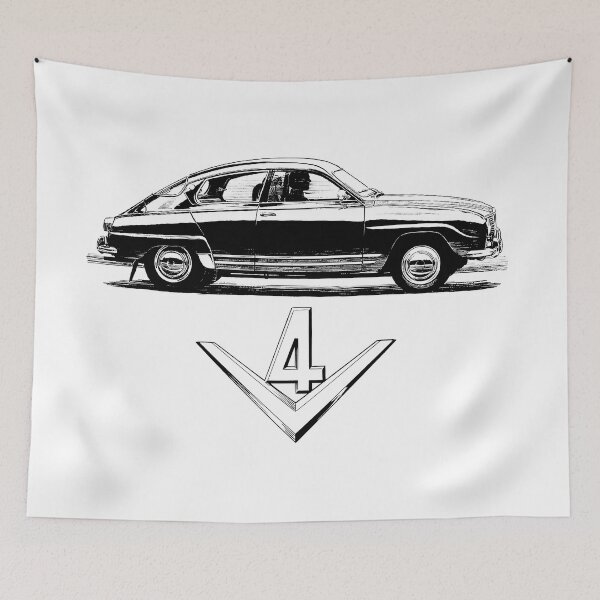 Item preview, Saab 96 v4 vintage Car designed and sold by blackdogshop.