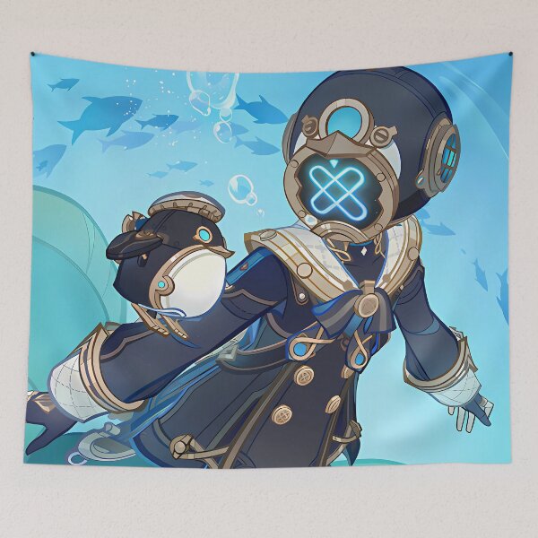 Item preview, Freminet | Genshin Impact designed and sold by Verthalies.