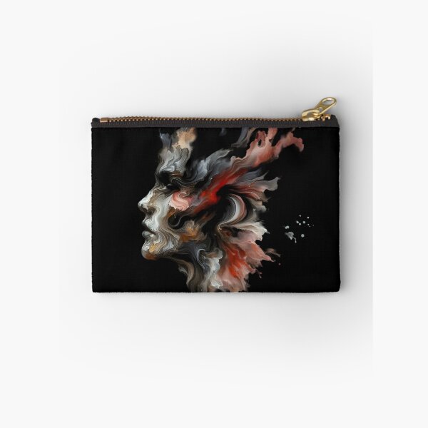 Item preview,  Abstract Human Silhouette with Flowing Colors designed and sold by IllumeInk.
