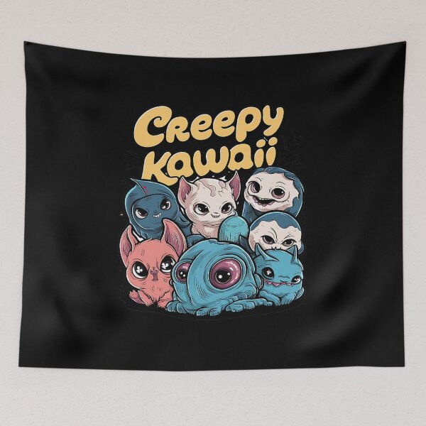 Item preview, Kawaii Creepy Monsters designed and sold by Itsheartshop.