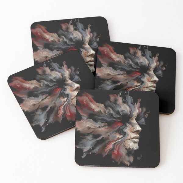 Item preview,  Abstract Flowing Portrait designed and sold by IllumeInk.