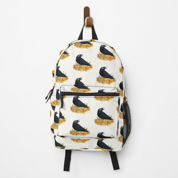 Item preview, Crow with pumpkins designed and sold by Mayarart.