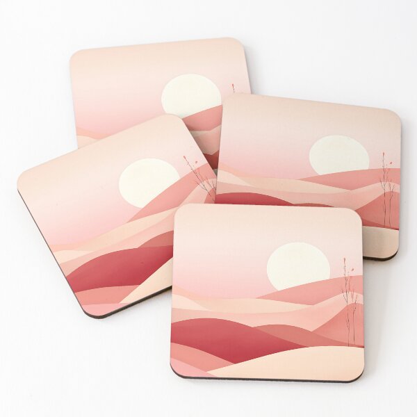 Item preview, Minimalist Boho - Dusty Rose Fontinalis designed and sold by KootenayDesigns.