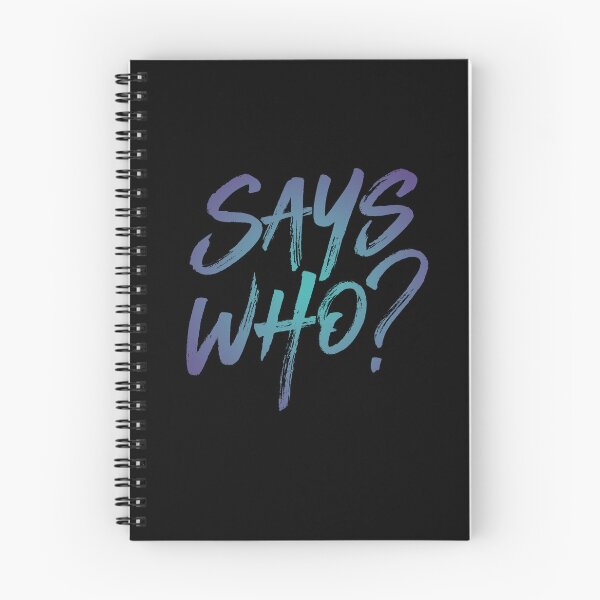 Item preview, Says who? v.1 designed and sold by x1brett.