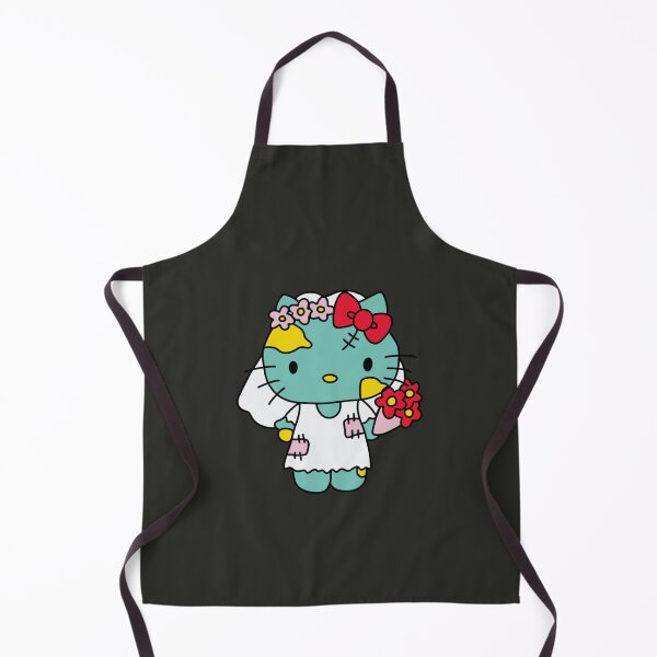 Item preview, Zombie Bride Kitty Halloween Cartoon designed and sold by Gabrielle Lawrence.