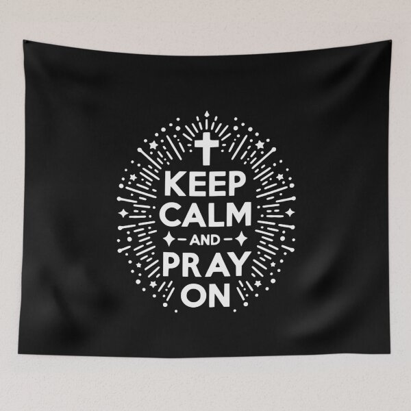 Item preview, Keep Calm and Pray On designed and sold by Frank Ring.