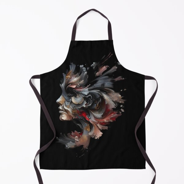Item preview, Abstract Swirl Face Art designed and sold by IllumeInk.