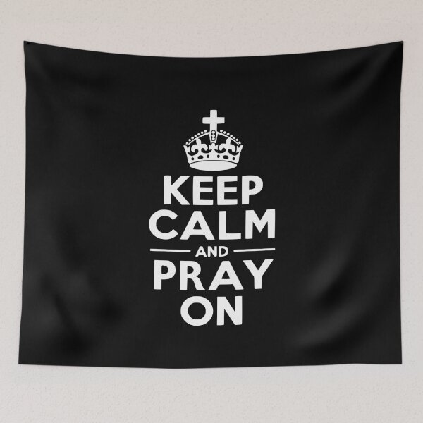 Item preview, Keep Calm and Pray On designed and sold by Frank Ring.