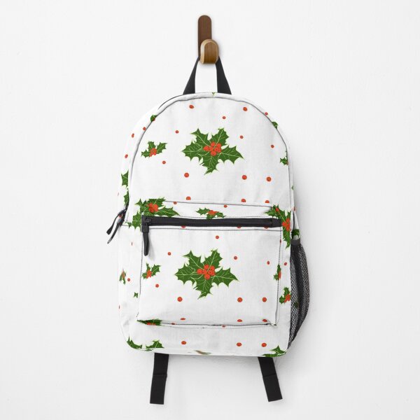 Item preview, Holly Evergreen Foliage With Bright Red Berries designed and sold by Lily Rose Doodle.