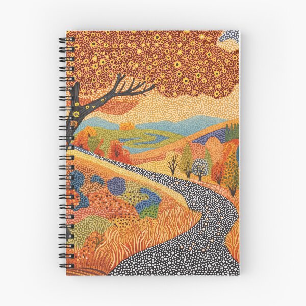 Item preview, Autumn Floral Folk Art Evening  designed and sold by Neika Shimm Designs.