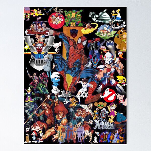 Item preview, 90's cartoons designed and sold by zamudiosLAB.
