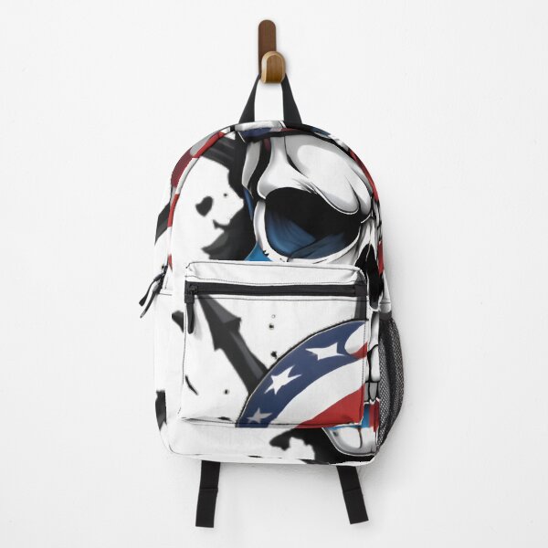 Item preview, Patriotic Skull with American Flag Bandana designed and sold by tutoo clothes.