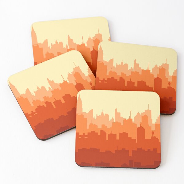 Item preview, Morning city skyline designed and sold by SamirArt.
