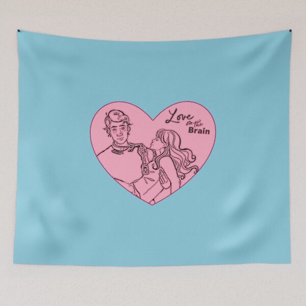 Item preview, Love on the Brain Ali Hazelwood Heart designed and sold by baranskini.