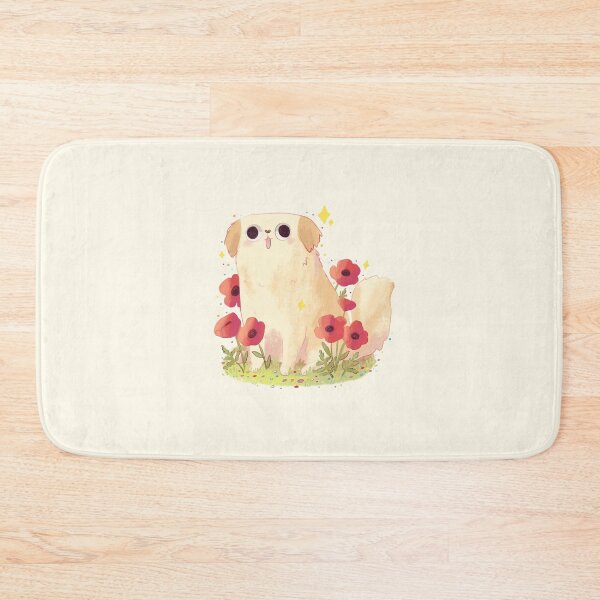 Item preview,  Labrador and red flowers  designed and sold by Mayarart.