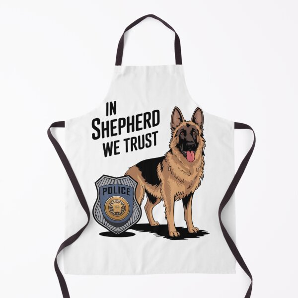 Item preview, German sherpherd artwork: In Shepherd We Trust designed and sold by Davideus.