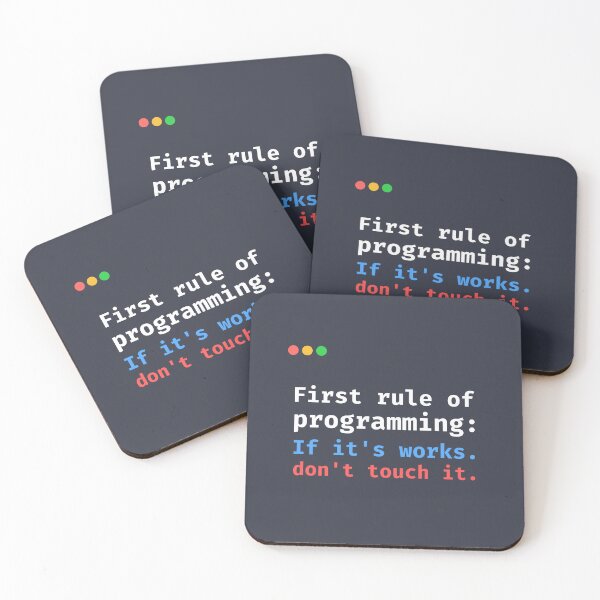 Item preview, First Rule of Programming designed and sold by Kannan-Ravi.