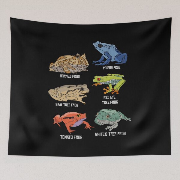 Item preview, Types Of Frogs Lover Kids Frog Species Frogs designed and sold by DSWShirts.