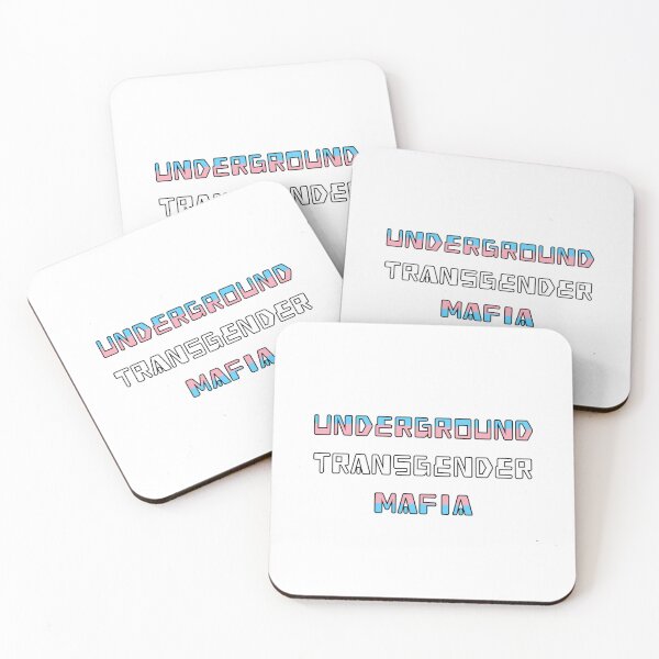 Item preview, Underground Transgender Mafia - trans flag designed and sold by ramsaybaggins.