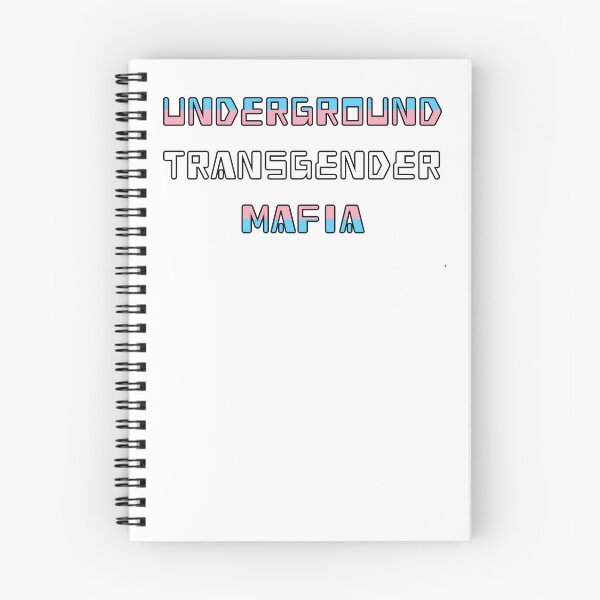 Item preview, Underground Transgender Mafia - trans flag designed and sold by ramsaybaggins.