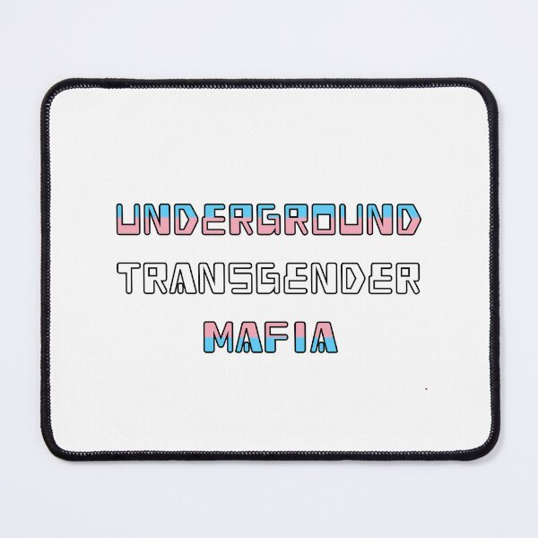 Item preview, Underground Transgender Mafia - trans flag designed and sold by ramsaybaggins.