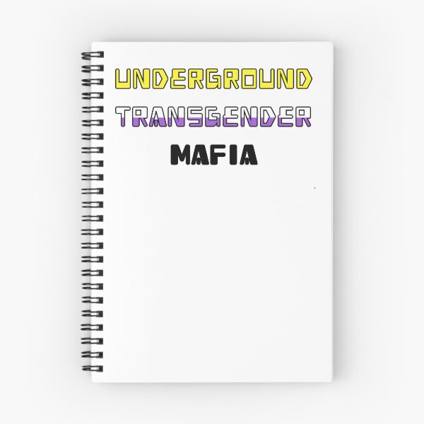 Item preview, Underground Transgender Mafia - nonbinary flag designed and sold by ramsaybaggins.