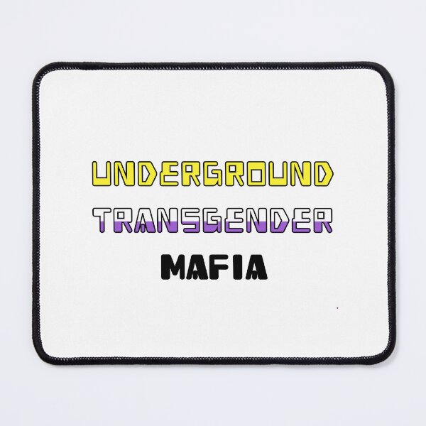 Item preview, Underground Transgender Mafia - nonbinary flag designed and sold by ramsaybaggins.