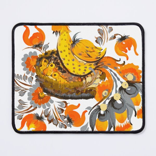 Item preview, A bird with chicks in a nest designed and sold by ZamriiArt.