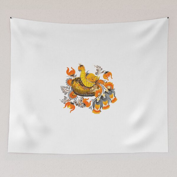 Item preview, A bird with chicks in a nest designed and sold by ZamriiArt.
