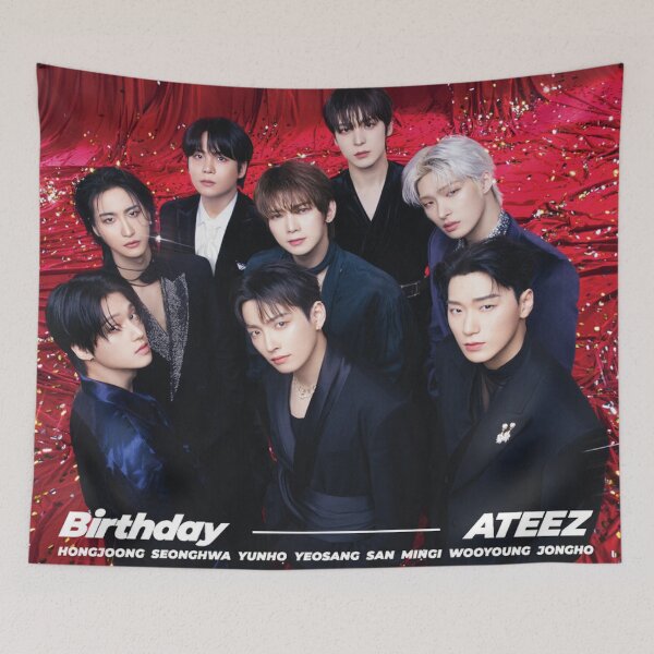 Item preview, ATEEZ Birthday Japanese comeback kpop atiny designed and sold by Kpop-Noona.