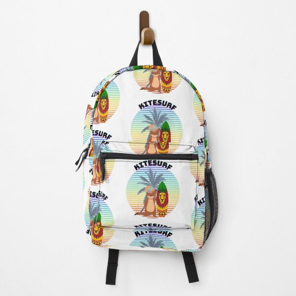 Item preview, Cute Huron on the beach with cap and surfboard designed and sold by StyleFused.