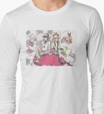 Another version of N, Hilda and Unova Starters Long Sleeve T-Shirt