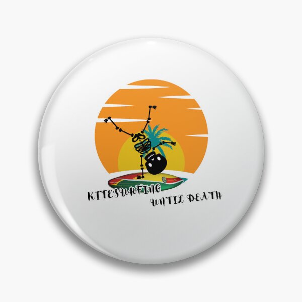 Item preview, Surfer skeleton holding hands on surfboard. SUB Surf. Ideal gift designed and sold by StyleFused.
