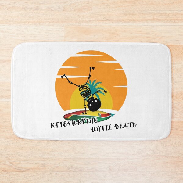 Item preview, Surfer skeleton holding hands on surfboard. SUB Surf. Ideal gift designed and sold by StyleFused.