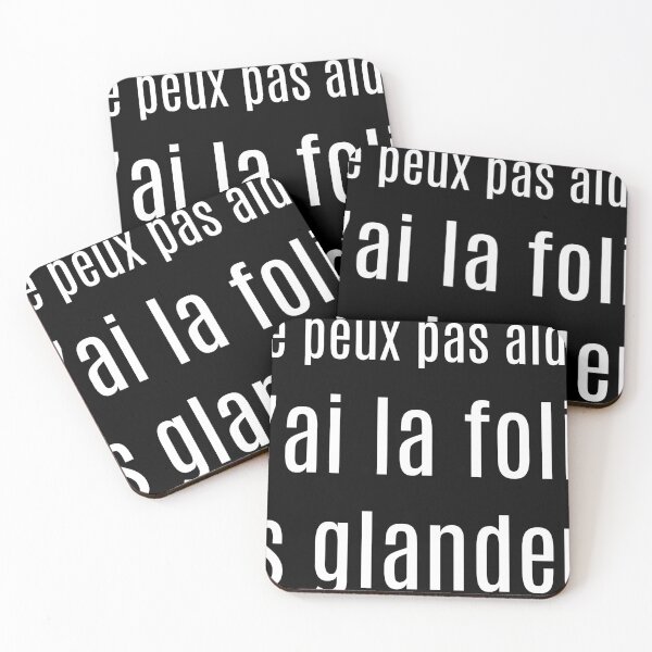 Item preview, Je Peux Pas Aider, J'ai La Folie Des Glandeurs designed and sold by Mabillon.