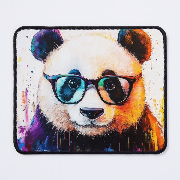 Item preview, Panda wearing glasses designed and sold by valerko26.