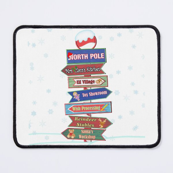 Item preview, North Pole Signpost designed and sold by m2inspiration.