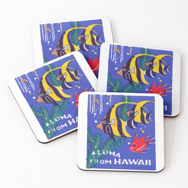 Item preview, 1930 Tropical Fish, Hawaii designed and sold by historicimage.