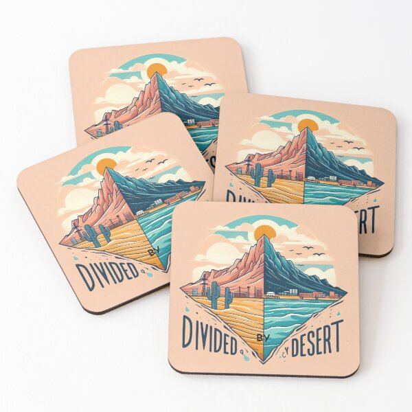 Item preview, Divided By Desert Logo designed and sold by TheFuturePassed.