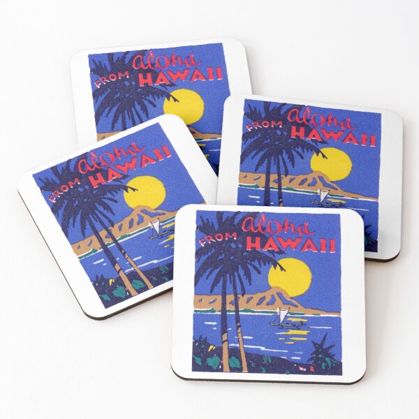 Item preview, 1930 Hawaiian Seascape designed and sold by historicimage.