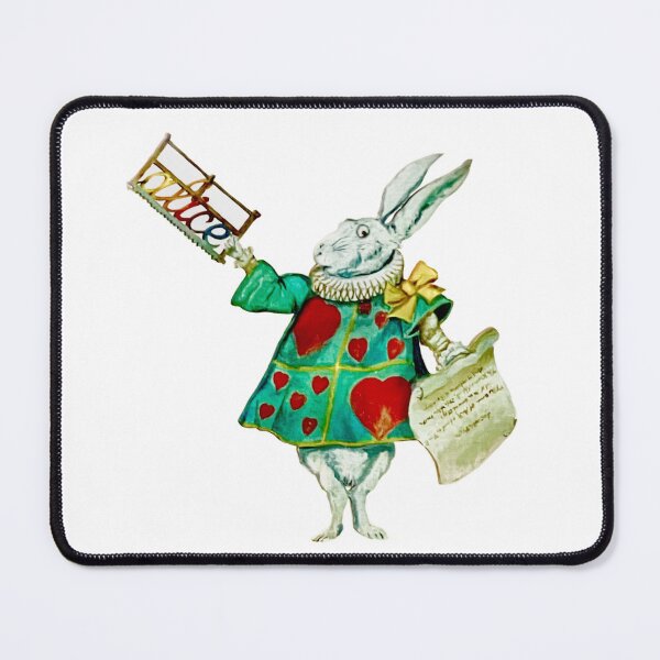 Item preview, The White Rabbit in Wonderland designed and sold by ricoflinn.