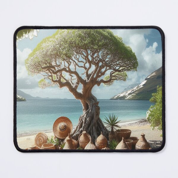 Item preview, Large raffia tree from Mayotte designed and sold by FoxinhoSoumaila.