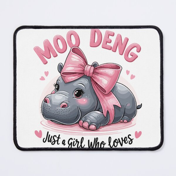 Item preview, Just A Girl Who Loves Moo Deng Cute Baby Hippo designed and sold by YourFidelity.