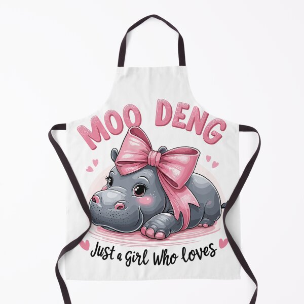 Item preview, Just A Girl Who Loves Moo Deng Cute Baby Hippo designed and sold by YourFidelity.