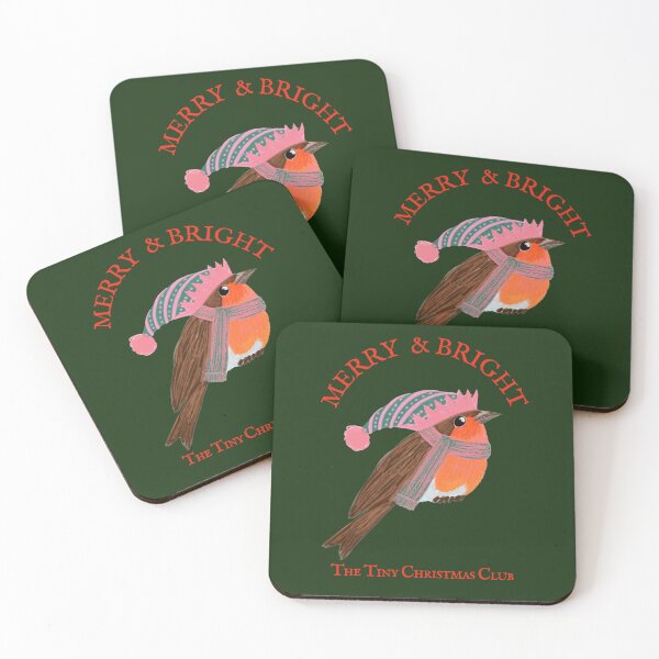 Item preview, Festive Robin in Christmas Hat - The Tiny Christmas Club - Jemma jamie skidmore designed and sold by Jemma Jamie Skidmore.